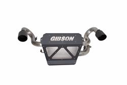 Gibson Side X Side Performance Slip On 409 Stainless Steel  Inch Muffler 98047