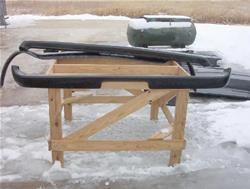 Glasstek Rear Bumpers for 1967-1968 MUSTANG - B9011