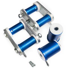 Global West Suspension Del-a-lum Shackle Kits for 1964-1973 MUSTANG - 114SH