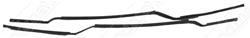 Goodmark Door Edge Guard Moldings for 1964-1966 MUSTANG - GMK302041564P