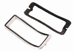 Goodmark Taillight Bezels for 1968 MUSTANG - GMK302184068
