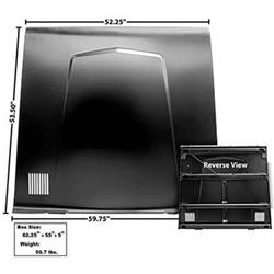 Goodmark Steel Stock Replacement Hoods for 1966-1977 BRONCO - GMK315020066