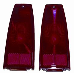 Goodmark Taillight Lenses for 1966-1967 CHEVY II - GMK401184566P