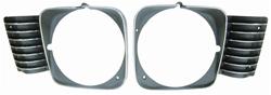 Goodmark Headlamp Bezels for 1969-1972 NOVA - GMK401206069P