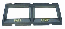 Goodmark - Gauge Bezels for 1968-1969 CAMARO, 1969-1976 NOVA - GMK4012554685
