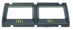 Goodmark - Gauge Bezels for 1968-1969 CAMARO, 1969-1976 NOVA - GMK4012554686