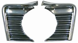 Goodmark Headlamp Bezels for 1967 CHEVELLE, EL CAMINO, MALIBU - GMK403105667P
