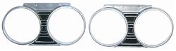 Goodmark Headlamp Bezels for 1967 CHEVELLE, EL CAMINO - GMK403106067P
