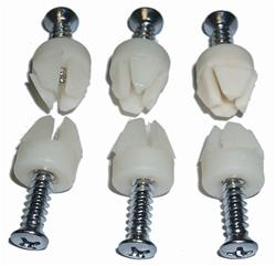 Goodmark Headlamp Retaining Screws for 1967 CHEVELLE, EL CAMINO - GMK403106067S