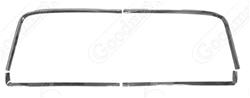 Goodmark Windshield Reveal Moldings for 1966-1967 CHEVELLE, EL CAMINO, 1967 SPECIAL - GMK403171566S