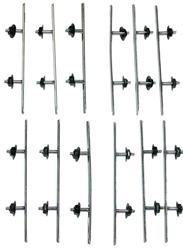 Goodmark - Quarter Panel Moldings for 1967-1968 FIREBIRD - GMK432061567S