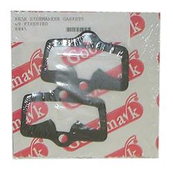 Goodmark Individual Weatherstripping Seals for 1969 FIREBIRD - GMK4320625691P