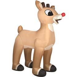 Rudolph The Red Nose Reindeer Giant Inflatable Décor 882543