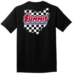 Summit Racing Equipment® Checkered Ohio T-Shirts