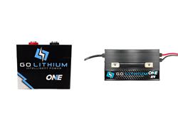 Go Lithium 12 V ONE Battery and Charger Packages GOLONE12VPKG