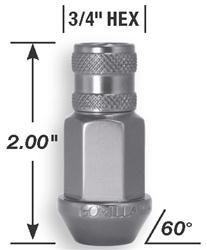 Gorilla Lug Nuts 44028AL
