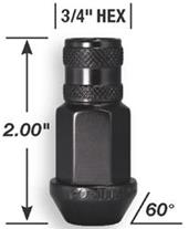 Gorilla Lug Nuts 44038BK
