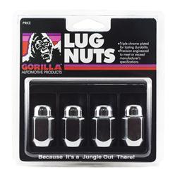 Gorilla Spike Lug Nut Kit M10-1.25 Black 16 Lug Nuts and One