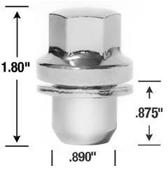 Gorilla Lug Nuts 75148R