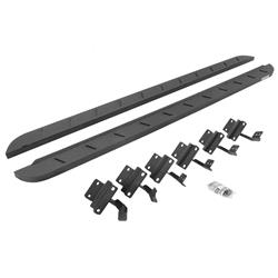 Go Rhino RB10 Slim Line Running Boards for 2017-2025 F-350 SUPER DUTY, F-250 SUPER DUTY, 2015-2025 F-150 - 63417780ST
