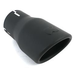 Go Rhino  Round, Black 2.25 Inch Exhaust Tip GRT22536B