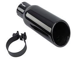 Go Rhino  Round, Black chrome 2.75 Inch Exhaust Tip GRT234410BC