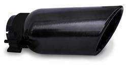 Go Rhino  Round, Black 2 Inch Exhaust Tip GRT236B