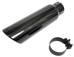 Go Rhino  Round, Black chrome 3 Inch Exhaust Tip GRT3414BC