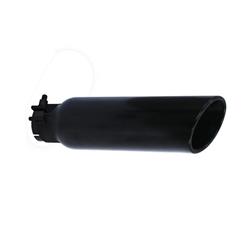 Go Rhino  Round, Black 3.50 Inch Exhaust Tip GRT35514B