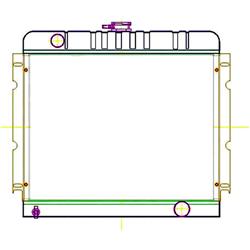 Griffin Exact Fit Radiators 5-00154
