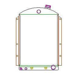 Griffin Exact Fit Radiators for 1937 MASTER, MASTER DELUXE - 6-00089