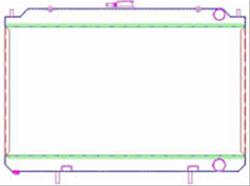Griffin Performance Fit Radiators for 1995-1998 240SX - 8-00240