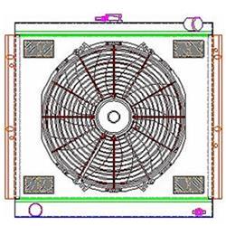 Griffin Exact Fit Radiator Combos for 1989-1995 4RUNNER - CU-00052