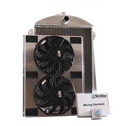 Griffin Exact Fit Radiator Combos for 1941 FLEETLINE, FLEETMASTER, SPECIAL DELUXE - CU-00100