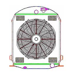 Griffin Exact Fit Radiator Combos for 1928-1929 MODEL A - CU-00116