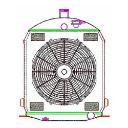 Griffin Exact Fit Radiator Combos for 1928-1929 MODEL A - CU-00117