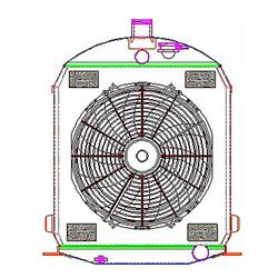 Griffin Exact Fit Radiator Combos for 1928-1929 MODEL A - CU-00118