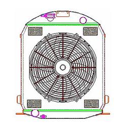 Griffin Exact Fit Radiator Combos for 1928-1929 MODEL A - CU-00119
