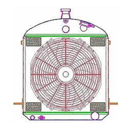 Griffin Exact Fit Radiator Combos for 1927 MODEL T - CU-00127