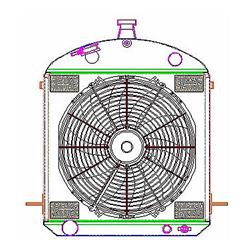 Griffin Exact Fit Radiator Combos for 1927 MODEL T - CU-00129