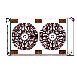 Griffin Exact Fit Radiator Combos for 1970-1981 FIREBIRD - CU-00189