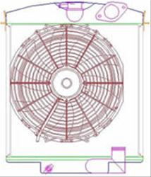 Griffin Performance Fit Radiator Combos for 1949-1954 XK120 - CU-00252