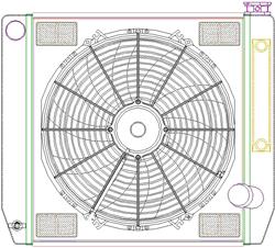 Griffin Universal Fit ComboUnit Radiators CU-25182-T