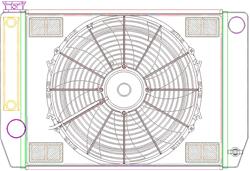 Griffin Universal Fit ComboUnit Radiators CU-26201-TS