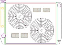 Griffin Universal Fit ComboUnit Radiators CU-26242-TS