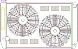 Griffin Universal Fit ComboUnit Radiators CU-26272-T
