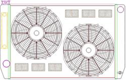 Griffin Universal Fit ComboUnit Radiators CU-26272-TS