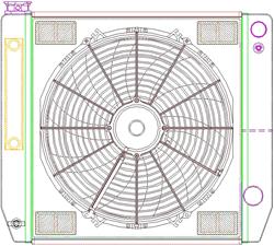 Griffin Universal Fit ComboUnit Radiators CU-28182-TLS