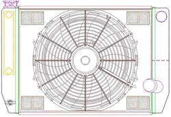 Griffin Universal Fit ComboUnit Radiators CU-28201-T