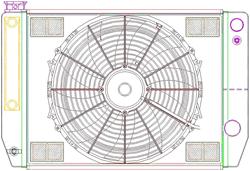 Griffin Universal Fit ComboUnit Radiators CU-28201-TLS